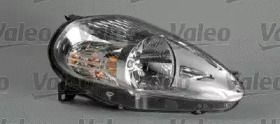 Ліва фара ближнього світла на Fiat Grande Punto  Valeo 088901.