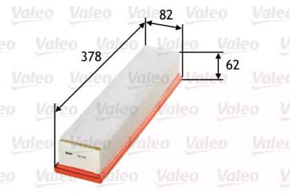 Воздушный фильтр Valeo 585180.