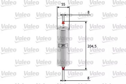 Топливный фильтр Valeo 587015.