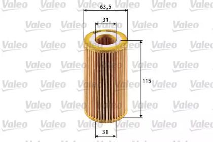 Масляный фильтр на Сааб 9-5  Valeo 586505.
