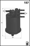 Фільтр паливний дизель на Рено Сценік  Mecafilter ELG5289X.