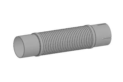 Приемная труба глушителя Dinex 51290.