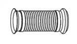 Приемная труба глушителя Dinex 82271.