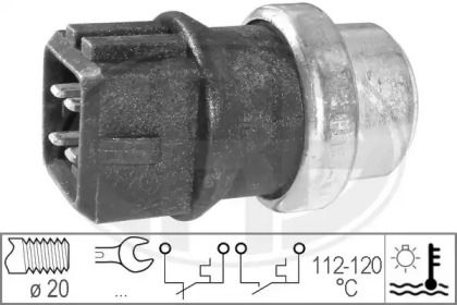 Датчик включения вентилятора на Volkswagen Jetta  Era 330164.