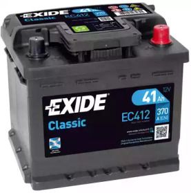 Аккумулятор на Фольксваген Джетта  Exide EC412.