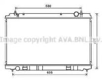 Алюминиевый радиатор охлаждения двигателя на Nissan 350Z  Ava DN2400.