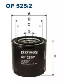 Масляний фільтр на Фольксваген Лупо  Filtron OP525/2.
