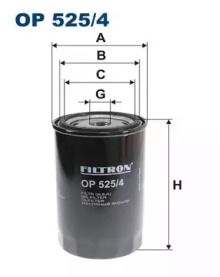 Масляный фильтр на Фольксваген Шаран  Filtron OP525/4.