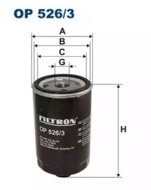 Масляный фильтр Filtron OP526/3.