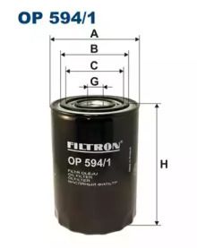 Масляный фильтр Filtron OP594/1.