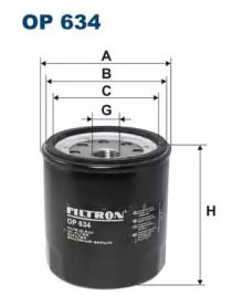 Масляний фільтр Filtron OP634.