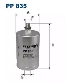 Топливный фильтр Filtron PP835.