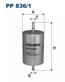 Топливный фильтр Filtron PP836/1.