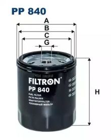 Топливный фильтр на Mercedes-Benz T2  Filtron PP840.