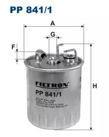 Топливный фильтр на Mercedes-Benz W168 Filtron PP841/1.