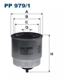 Топливный фильтр Filtron PP979/1.