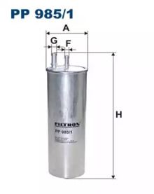 Топливный фильтр Filtron PP985/1.