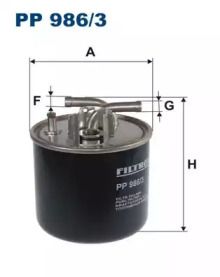 Топливный фильтр Filtron PP986/3.