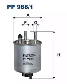 Топливный фильтр Filtron PP988/1.