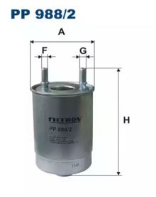 Топливный фильтр Filtron PP988/2.