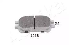 Передние тормозные колодки на Lexus RX  Ashika 50-02-2016.