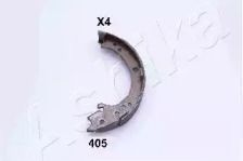 Гальмівні колодки ручника на Honda CR-V 2 Ashika 55-04-405.