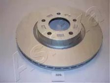 Вентильований передній гальмівний диск на Mazda 5  Ashika 60-03-309.