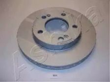 Вентилируемый передний тормозной диск на Санг Йонг Рекстон  Ashika 60-0S-S03.