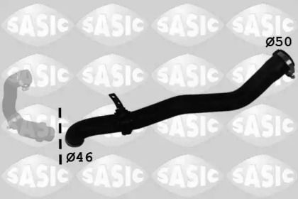 Патрубок интеркулера на Renault Logan  Sasic 3334017.