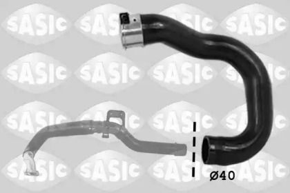 Патрубок інтеркулера на Opel Corsa D Sasic 3336165.