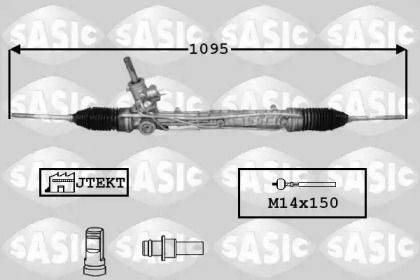 Рулевая рейка с ГУР (гидроусилителем) на Пежо Партнер  Sasic 7170053.