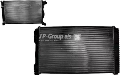 Алюмінієвий радіатор охолодження двигуна JP Group 1114208400.