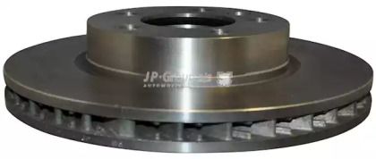 Вентильований передній гальмівний диск JP Group 1163105080.