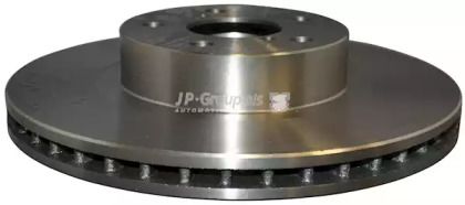 Вентильований передній гальмівний диск JP Group 4663100100.