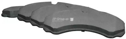Передние тормозные колодки на Iveco Daily  JP Group 5363600310.