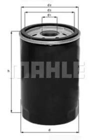 Масляный фильтр на Ленд Ровер Рендж Ровер  Mahle OC 602.