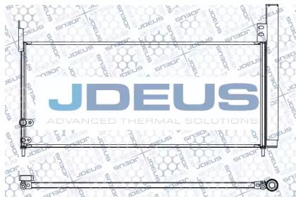Радіатор кондиціонера Jdeus M-728101A.
