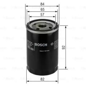 Масляный фильтр на Honda Prelude  Bosch 0 986 452 015.