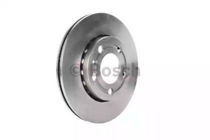 Вентильований гальмівний диск на Шкода Фабія 2 Bosch 0 986 479 036.