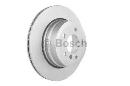 Вентилируемый тормозной диск на BMW E60 Bosch 0 986 479 351.