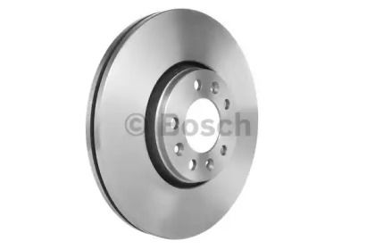 Вентилируемый тормозной диск на Peugeot 407  Bosch 0 986 479 380.