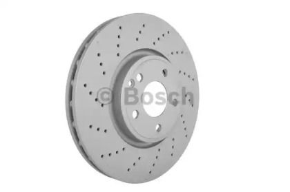 Вентильований гальмівний диск на Mercedes-Benz CLS  Bosch 0 986 479 720.