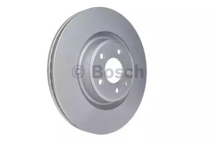 Вентилируемый тормозной диск на Porsche Macan  Bosch 0 986 479 747.