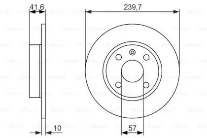 Гальмівний диск Bosch 0 986 479 903.