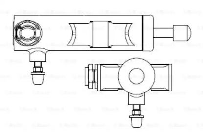 Робочий циліндр зчеплення на Fiat 500  Bosch 0 986 486 597.