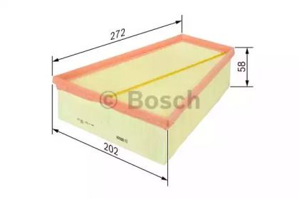 Воздушный фильтр Bosch 1 457 433 555.
