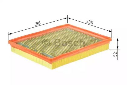 Повітряний фільтр Bosch 1 457 433 655.