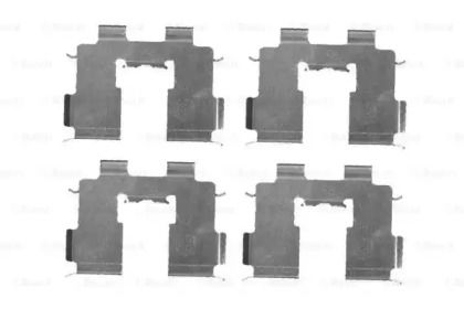 Скобы тормозных колодок на Хюндай Санта Фе 2 Bosch 1 987 474 452.