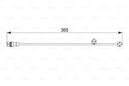 Датчик износа тормозных колодок Bosch 1 987 474 570.