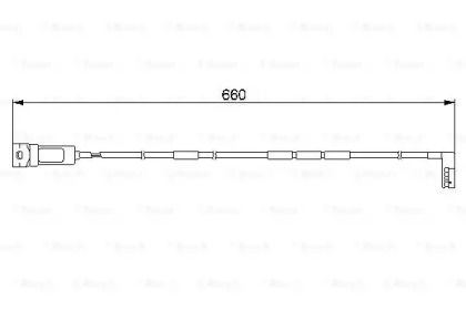 Датчик зносу гальмівних колодок на Опель Астра F Bosch 1 987 474 909.